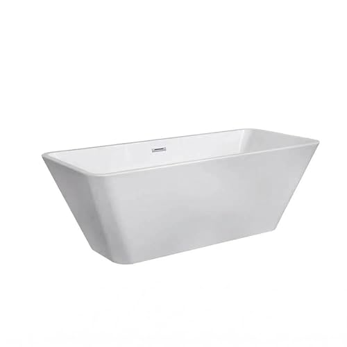 66" Acrylic Freestanding Soaking Bathtub