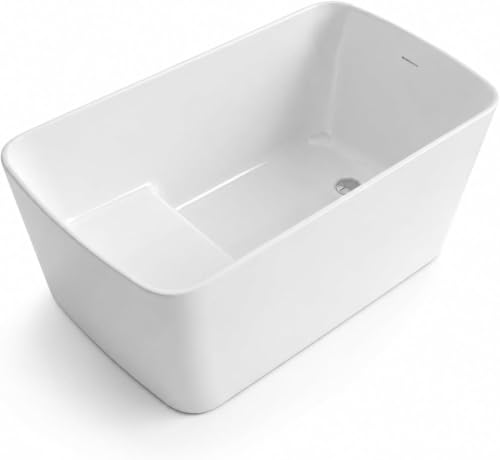 59" Acrylic Freestanding Bathtub with view 5