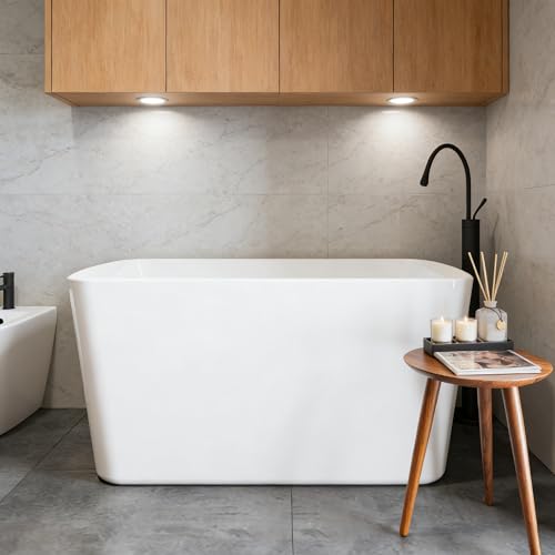 59" Acrylic Freestanding Bathtub with