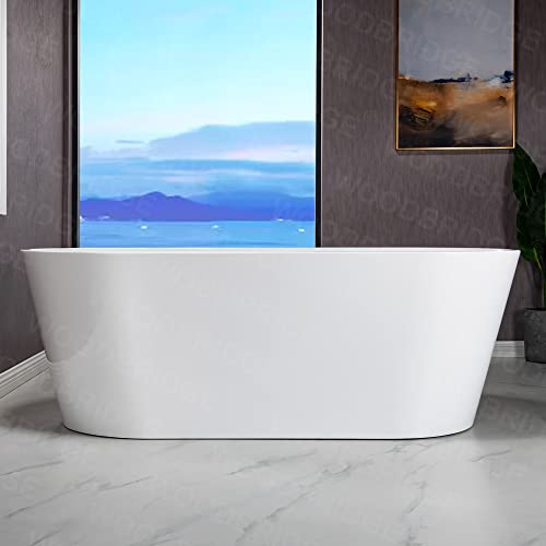 WOODBRIDGE 67" Acrylic Freestanding Bathtub view 3