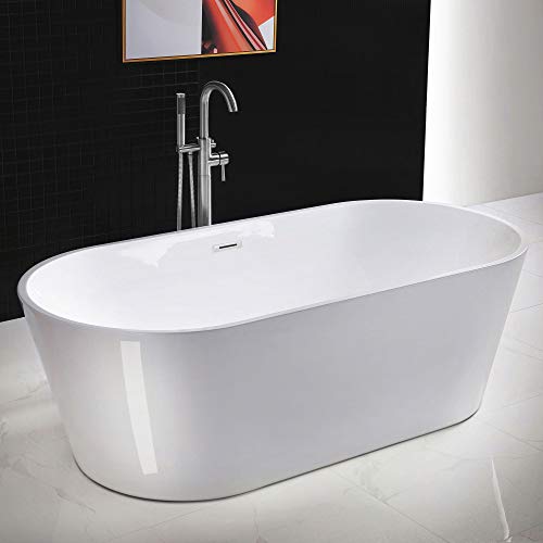 WOODBRIDGE 71" Acrylic Freestanding Bathtub