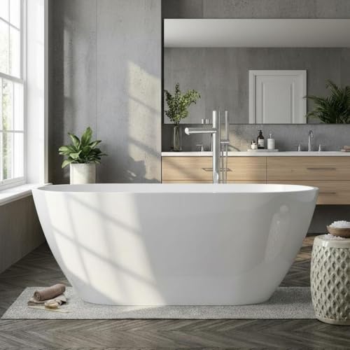 59'' Acrylic Free Standing Soaking