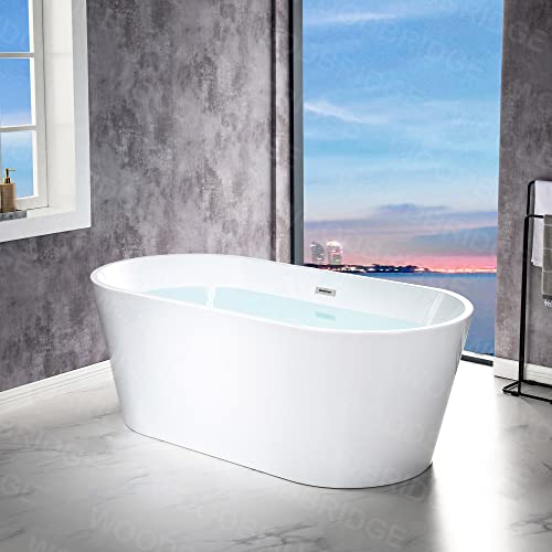 WOODBRIDGE 67" Acrylic Freestanding Bathtub view 2