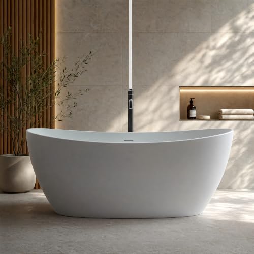 MUIRYN 63 Stone Resin Freestanding