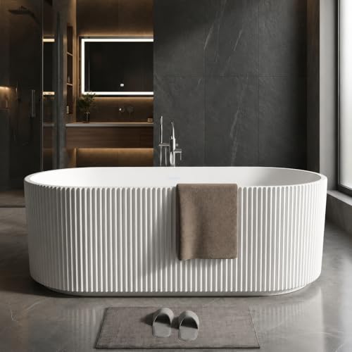 67" Acrylic Freestanding Bathtub Modern