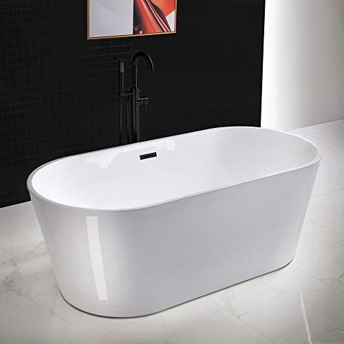 WOODBRIDGE 67" Acrylic Freestanding Bathtub view 2