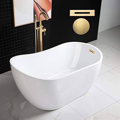 WOODBRIDGE 54" Acrylic Freestanding Bathtub