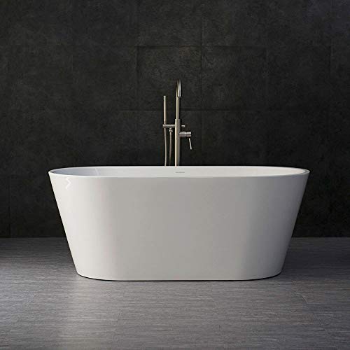 WOODBRIDGE 59" Acrylic Freestanding Bathtub