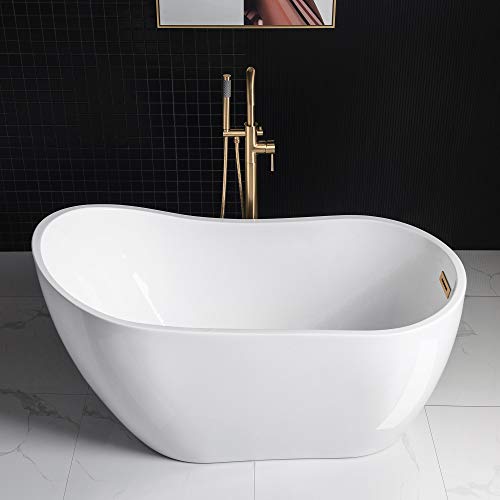 WOODBRIDGE 54" Acrylic Freestanding Bathtub view 5