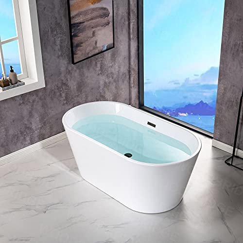 WOODBRIDGE 54" Acrylic Freestanding Bathtub