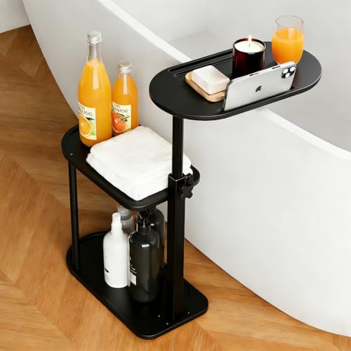 3-Tier Freestanding Bathtub Tray Table