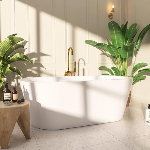 Adecab 61" Freestanding Bathtubs Acrylic
