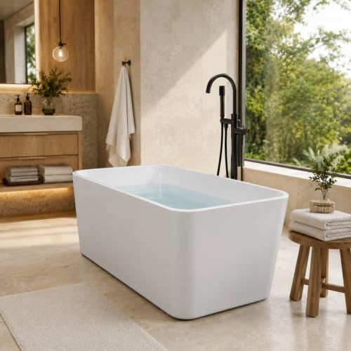 49 Inch Freestanding Acrylic Bathtub view 3