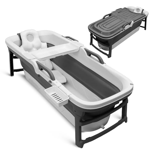 Serenelife 59" Portable Bathtub for