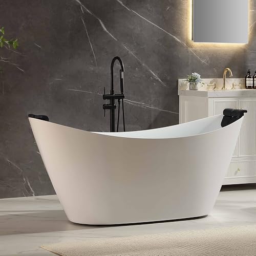 Empava Upgrade Acrylic Whirlpool Bathtub