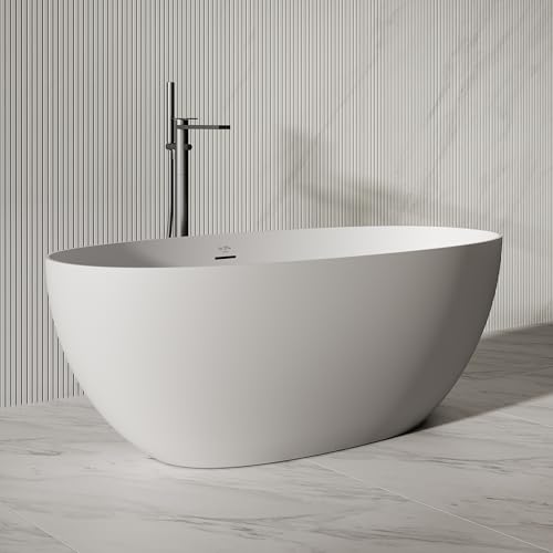 MonBlari 55" Solid Surface Freestanding view 2