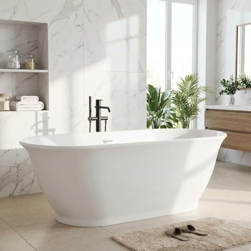 GarveeTech 67 Inch Freestanding Bathtub