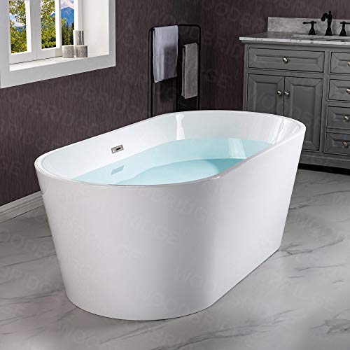 WOODBRIDGE 67" Acrylic Freestanding Bathtub view 4