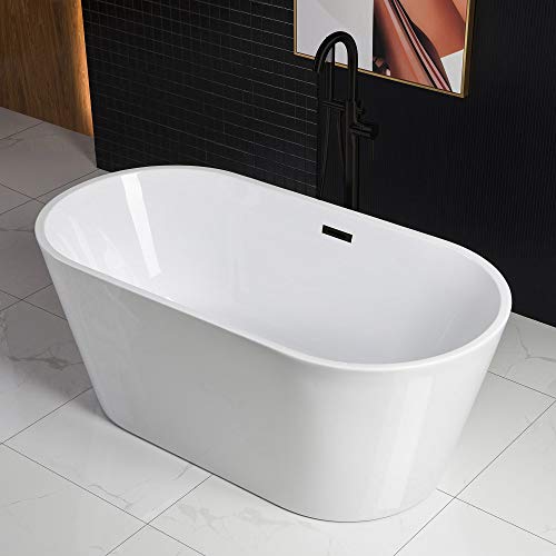 WOODBRIDGE 59" Acrylic Freestanding Bathtub