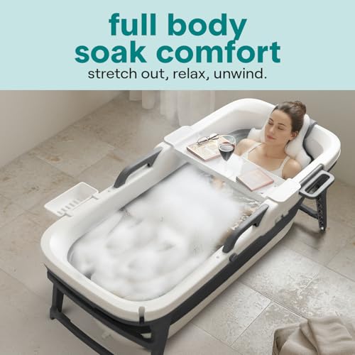 Serenelife 59" Portable Bathtub for view 3