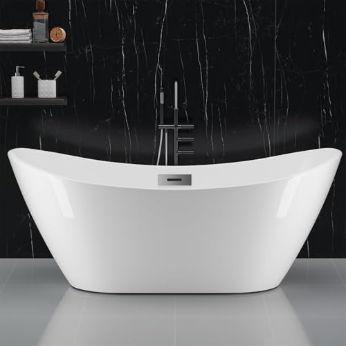 67 inch Acrylic Freestanding Bathtub