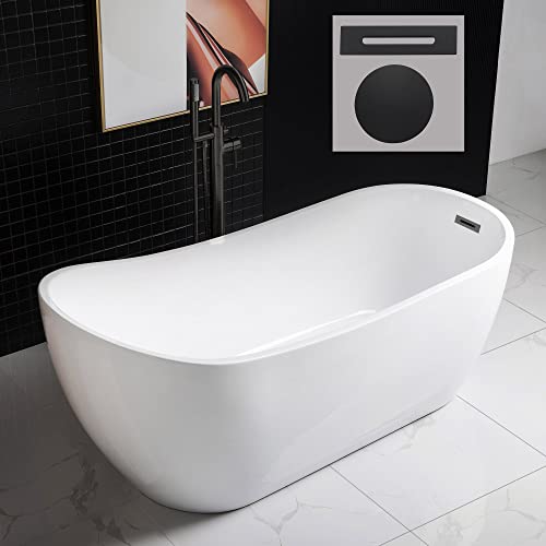 WOODBRIDGE 67" Acrylic Freestanding Bathtub