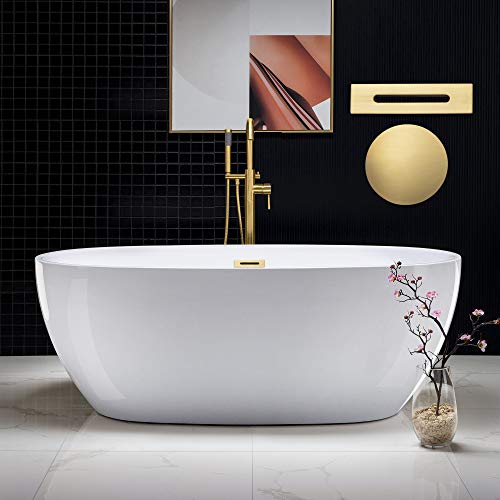 WOODBRIDGE 67" Acrylic Freestanding Bathtub
