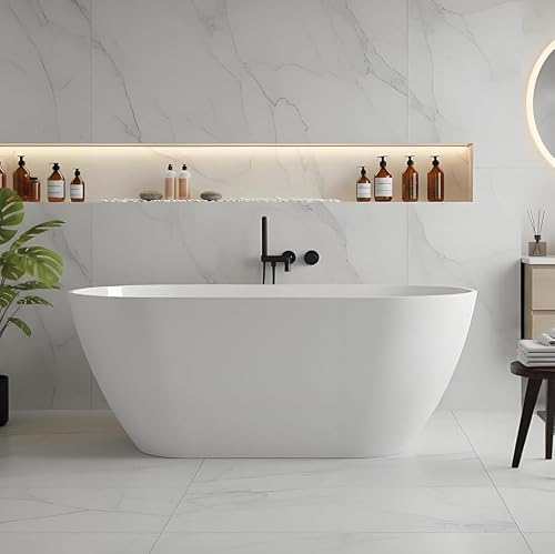 GarveeLife 59 Inch Freestanding Bathtubs