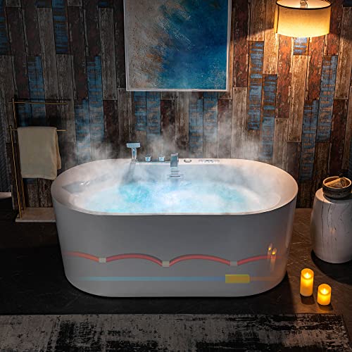 WOODBRIDGE 59"×31-1/2" Compact Whirlpool & view 3