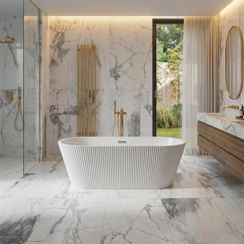 67" Acrylic Freestanding Bathtub Oval