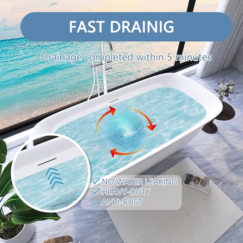 59" Free Standing Tub Pure view 2