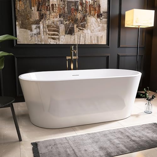 Adecab 59" Acrylic Freestanding Bathtub