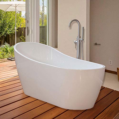 WOODBRIDGE 67" Acrylic Freestanding Bathtub