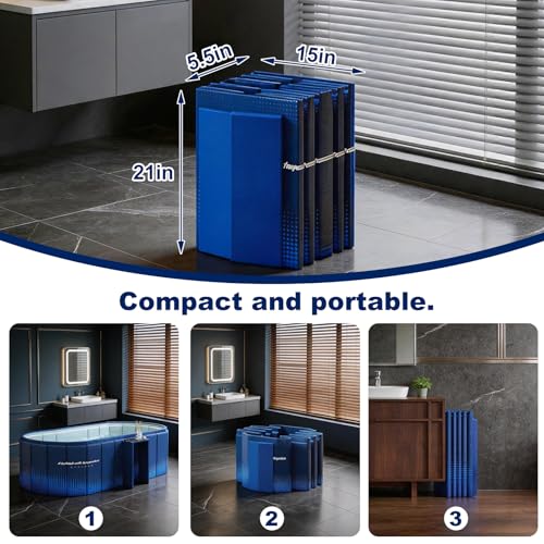 Portable Bathtub for Adult 59" view 5