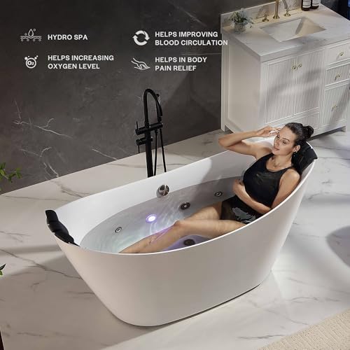 Empava Upgrade Acrylic Whirlpool Bathtub view 4